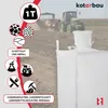 KOTARBAU® Veľké vrecia 90x90x160cm vrece na záhradný odpad Náhľad obrázku produktu 5