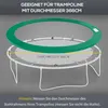 HOMCOM Trampolin Randabdeckung Sicherheitsnetz 8ft 10ft Produktbild-Vorschau 4