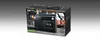 The image shows the retail packaging of a portable radio cassette recorder. Voir les images du produit