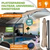 KESSER® Sonnenschirm Ampelschirm SUN XL 300 x 300 cm Inkl. Produktbild-Vorschau 4