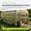 JUSKYS® Gewächshaus 7,2 m², inkl. Fundament, Produktbild-Vorschau 7
