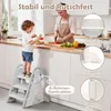 Onasti Kinder-Trittleiter, höhenverstellbar, 3 Stufen, mit Produktbild-Vorschau 2