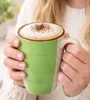 8x Kaffeebecher aus Keramik - Kaffee-Tasse in modernem Produktbild-Vorschau 8