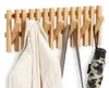 Zeller Present 13826, Wand-montiert, Bambus, 7 Haken, Holz, Produktbild-Vorschau 3