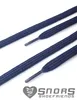 SNORS Schnürsenkel flach - DUNKELBLAU - 6mm - 130cm Produktbild-Vorschau 2
