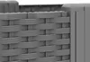 Relaxdays Pflanzkübel, Rattan-Optik, HBT: 38x80x40 cm, Produktbild-Vorschau 9