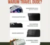 TRAVEL DUDE Sada kompresních cestovních organizérů z Náhled obrázku produktu 5