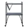 Servierwagen 'Austrheim' 73x50x33cm Schwarz Produktbild-Vorschau 5