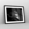 Gerahmtes Poster - Schwarzer Rahmen - Affe Gorilla Porträt Produktbild-Vorschau 8