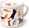 Puckator - Feline Fine Katzen Porzellan Tasse & Untersetzer Produktbild-Vorschau 1