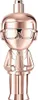 A rose gold perfume bottle shaped like a cartoon man wearing glasses and a suit. Náhľad obrázku produktu