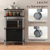 COSTWAY Półka kuchenna do kuchenki mikrofalowej, półka do Podgląd zdjęcia produktu 7