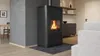 HS FLAMINGO poêle cheminée AQUAFLAM 25 avec échangeur de Voir les images du produit 7