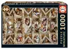 Puzzle miniature de la Chapelle Sixtine, Educa, 1000 Voir les images du produit 7