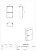 Mobile Bagno Sospeso Bianco 35 Cm Con Ante Anteprima dell’immagine prodotto 6