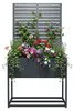 Jardinière Westmann Dekora 4 en métal avec treillis et Voir les images du produit 1