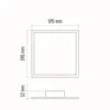 EMOS CCT LED-Panel 600x600mm mit Fernsteuerung ZM5173 Produktbild-Vorschau 20