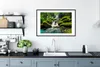 MuchoWow® MuchoWow® Gerahmtes Poster Wasserfall - Tropisch Produktbild-Vorschau 4
