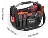 VEVOR, Borsa per attrezzi aperta, 33x20x29,5 cm, custodia Anteprima dell’immagine prodotto 8
