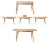 CALICOSY - Table à manger extensible de 120 à 160 cm en Voir les images du produit 6