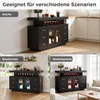 Merax Weinschrank Kaffeebar-Schrank mit 6 Schubladen, Produktbild-Vorschau 9