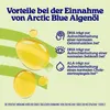 Olio di alghe Omega-3 e olio di semi di lino Arctic Blue - Anteprima dell’immagine prodotto 4