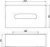 Emco 055713400 Kosmetiktuchbox loft 13400 Produktbild-Vorschau 3