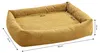 Dehner Premium Orthopädisches Hundebett Enola, waschbares Produktbild-Vorschau 3