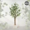 ML-Design umelý eukalyptus 180 cm, umelá rastlina s kmeňom Náhľad obrázku produktu 2