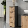 Szafka Midi Vicco Irma Antracyt/Dąb goldkraft 30 x 95 cm z Podgląd zdjęcia produktu 3