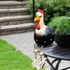 Keramik Huhn Gartendeko, Gartendeko Hühnerdeko, Produktbild-Vorschau 5