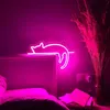 Katze Zimmer Deko, Neon Wandleuchte Led Wand Deko Neon Produktbild-Vorschau 3
