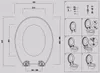 Primaster WC-Sitz mit Absenkautomatik Luigi 3D weiß Produktbild-Vorschau 3