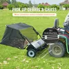 VEVOR Spazzatrice da giardino trainata, spazzatrice da Anteprima dell’immagine prodotto 3