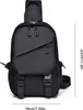 OKWISH  Umhängetaschen Schwarze Brusttasche, Brustbeutel, Produktbild-Vorschau 3