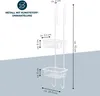 bremermann scaffale doccia sospeso 2 cestini 70 cm (bianco) Anteprima dell’immagine prodotto 7
