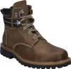 A single brown boot on a white background. Produktbild-Vorschau