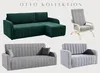 A collage of furniture items, including sofas and an armchair, presented against a light gray background. Podgląd zdjęcia produktu