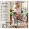 tectake® Hängesessel Samira 80 x 81 x 139 cm Produktbild-Vorschau 2