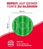 dekora - Essbarer Tortenaufleger | Fußball Tortendeko Rund Produktbild-Vorschau 6