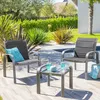 Duo-gartenmöbel "elyn" anthrazit & graphit 2-sitzer aus Produktbild-Vorschau 4
