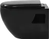 vidaXL Wand-WC Keramik Schwarz Produktbild-Vorschau 7