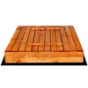 Springos® Sandkasten mit Sitzbänken 120 x 120 cm Produktbild-Vorschau 4