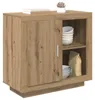 vidaXL Komoda Artisan – dub 80 x 40 x 75 cm drevotrieska Náhľad obrázku produktu 1