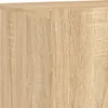 vidaXL 5-tlg. Wohnwand Sonoma-Eiche Holzwerkstoff Produktbild-Vorschau 10