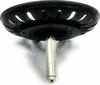 FRANKE Ventilset 1 Becken, Drehknopf, Überlauf rund, Black Produktbild-Vorschau 10