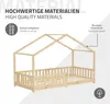 ML-Design detská posteľ domček posteľ 90x200 cm prírodná, Náhľad obrázku produktu 5