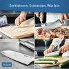 TEFAL Ever Sharp Santoku Küchenmesser 16,5 cm, integrierter Produktbild-Vorschau 3