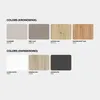 A display of color swatches for Kronospan and SwissKrono materials. Produktbild-Vorschau