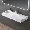 doporro Lavabo Suspendu avec Bonde Vasque à Poser Blanc Voir les images du produit 1